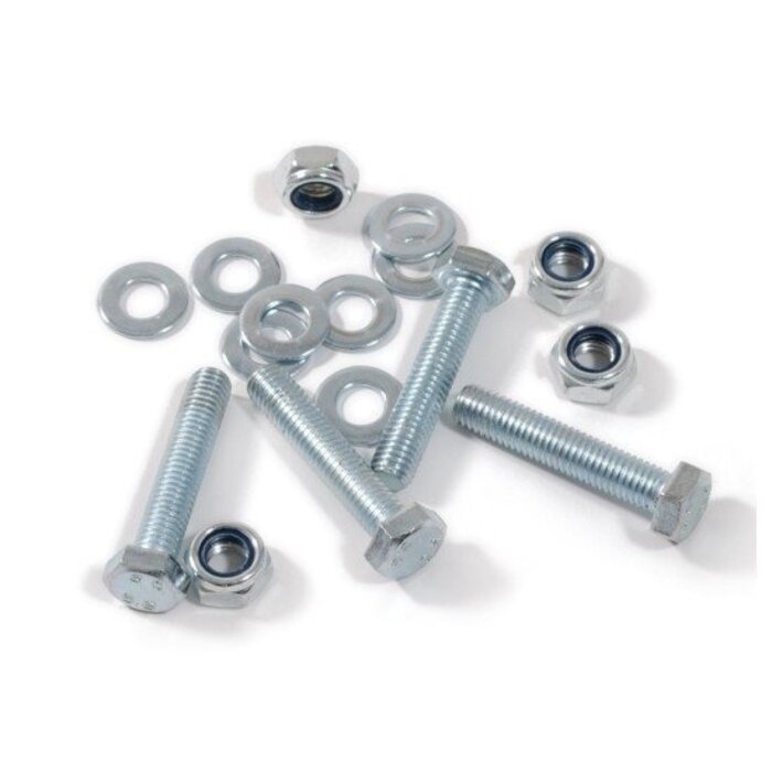 Montagesatz M10 | 4x Sechskantschraube / Mutter