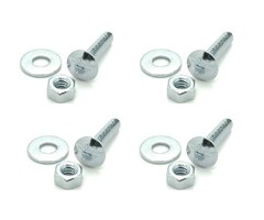 Montagesatz M8 | 4x Schlossschraube / Mutter