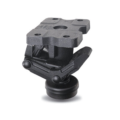 Feststelfuss für Lenkrolle 150/160 mm