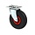 Auslaufsichere Lenkrolle 260 mm - Massiv PU - 150 kg