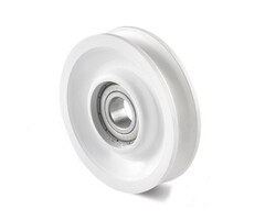 Kabelscheibe 78 mm mit U Rille - 140 kg