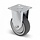 Apparate-Bockrolle 75 mm - Gleitlager - Platte - 60 kg