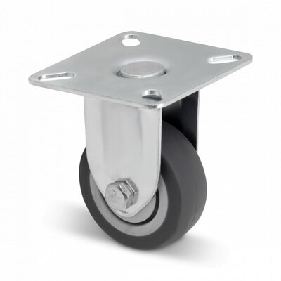 Apparate Bockrolle 50 mm - Platte - 40 kg
