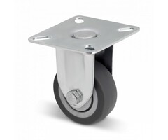 TPR-Gummi Bockrolle 50 mm - 40 kg