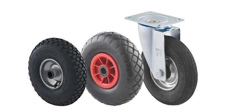 Räder mit Luftreifen