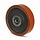 PU Rad 160 mm - Kugellagerbohrung 20 mm - 800 kg