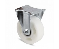 Polyamid Schwerlast-Bockrolle 100 mm - 300 kg