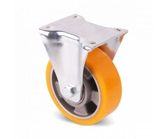 Polyurethan Schwerlast-Bockrolle 125 mm - 350 kg