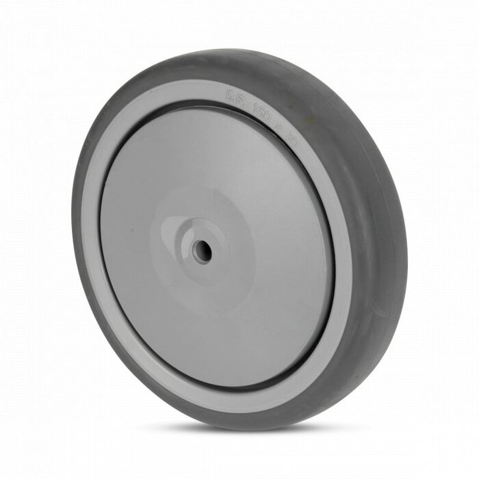 Thermoplastischer Gummirad 150 mm - Kugellager 8 mm - 100 kg