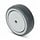 Thermoplastisches Gummirad 100 mm - Kugellager 8 mm - 100 kg