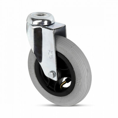 Luftbereifung Lenkrolle 150 mm Rillenprofil 4PR - 50 kg