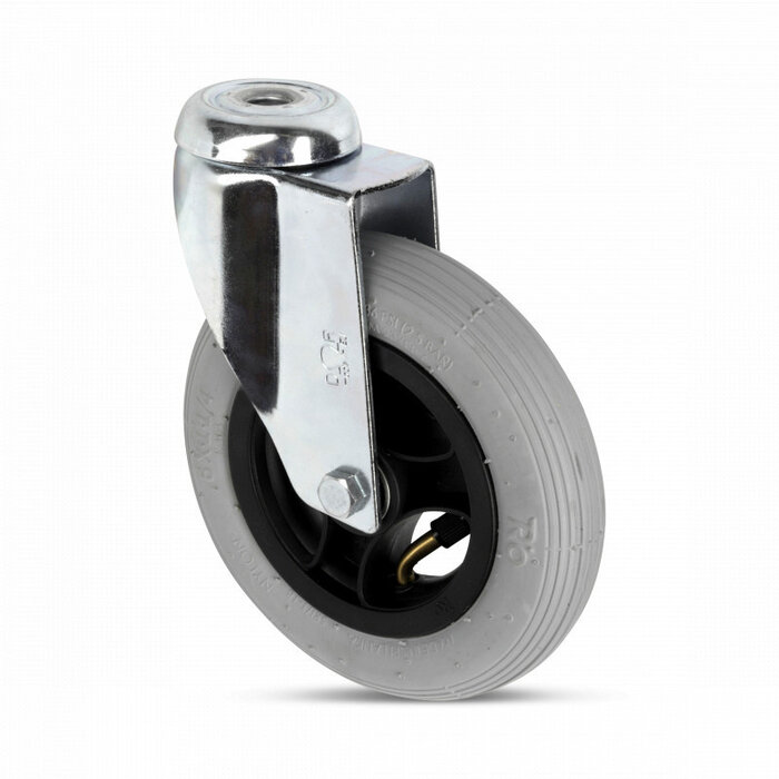 Luftbereifung Lenkrolle 150 mm Rillenprofil 4PR - 50 kg