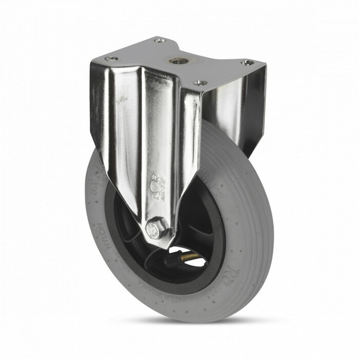 Luftbereifte Bockrolle 150 mm Rillenprofil 4PR - 50 kg