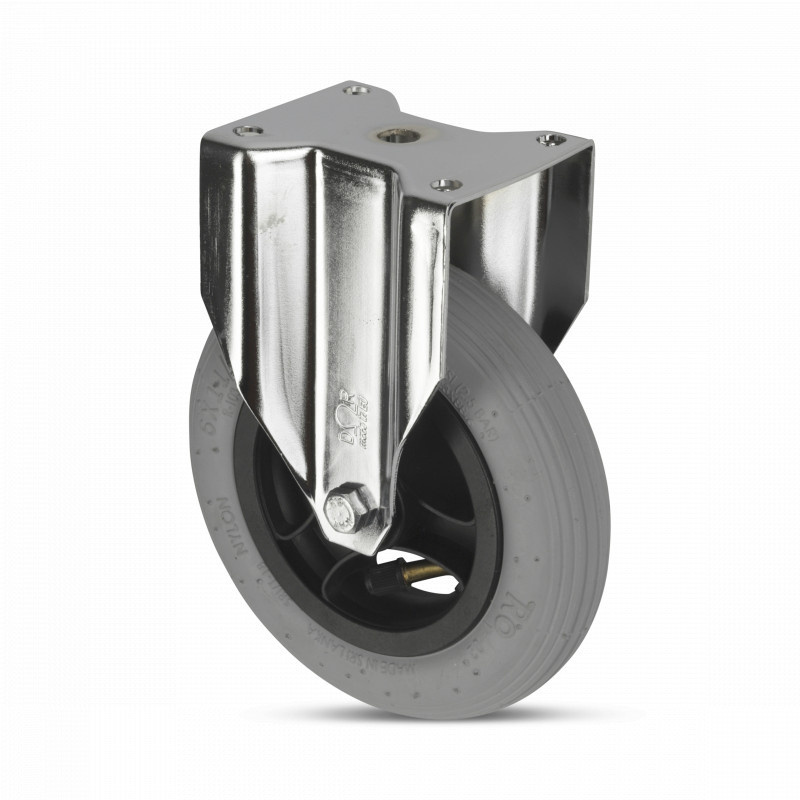 Luftbereifte Bockrolle 150 mm Rillenprofil 4PR - 50 kg