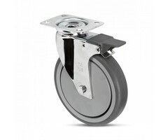 Apparate Lenkrolle mit Bremse 150 mm - 100 kg