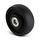 Nylon Rad 250 mm - Kugellagerbohrung 20 mm - 1200 kg