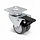 Apparate-Doppelrolle mit Bremse 50 mm - Kugellager - Platte - 80 kg