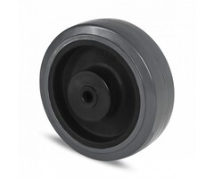 Elastisch Gummirad 100 mm - 180 kg