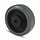 Elastisches Gummirad 100 mm - Kugellager 8 mm - 180 kg
