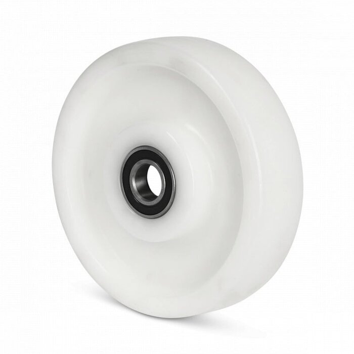 Polyamidrad 250 mm - Kugellager 25 mm - 1500 kg