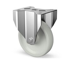 Derby Ruote Bockrolle aus Edelstahl 125 mm Nylon - 700 kg