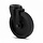 Schwarze Lenkrolle 200 mm - Rollenlager - 400 kg