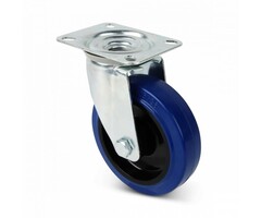 Elastik-Gummi Lenkrolle 100 mm - 160 kg