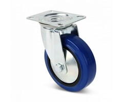 Elastik-Gummi Lenkrolle 100 mm - 160 kg