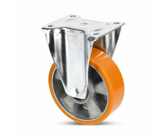 Polyurethan Schwerlast-Bockrolle 160 mm - 800 kg