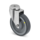 ESD Edelstahl Lenkrolle 125 mm - Gummi - 100 kg