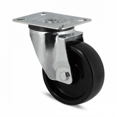Hitzebeständige Lenkrolle 100 mm - 190 kg