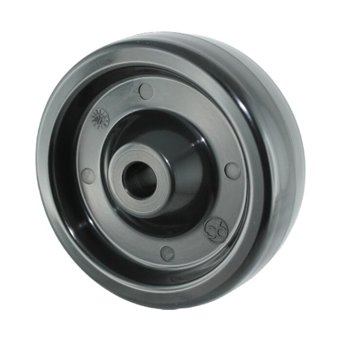 Hitzebeständiges Rad 100 mm - bis +300 °C - 190 kg