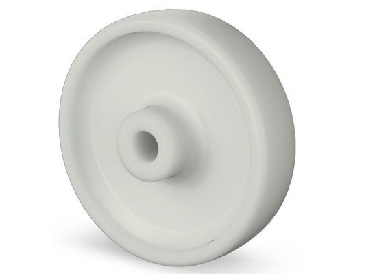 Polyamidrad 150 mm - Gleitlager 20 mm - 400 kg