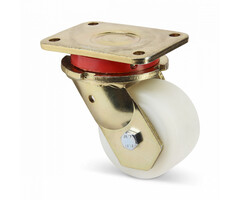 Gusspolyamid Schwerlast-Lenkrolle 125 mm - 2000 kg