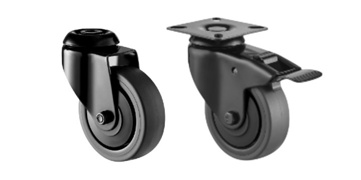 Neu: Schwarze Lenkrollen