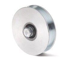 Rillenrad 117 mm mit quadratischer Rille - 450 kg