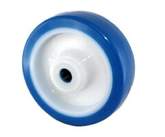 Rad aus rostfreiem Stahl 100 mm PU - 150 kg