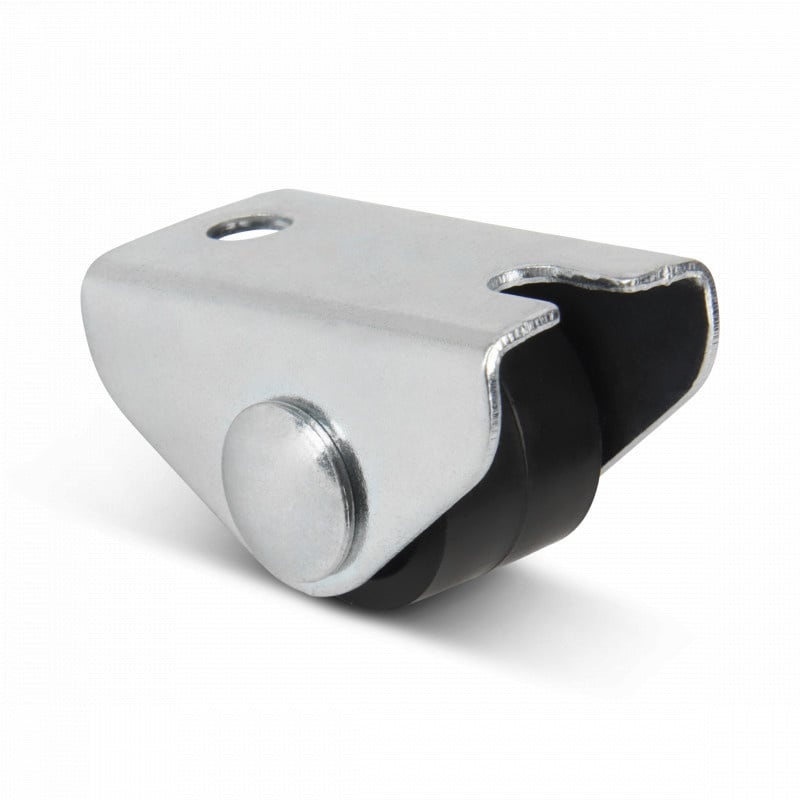 Bockrolle aus Kunststoff 15 mm - Schubladenrad - 20 kg