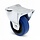 Blue wheel Bockrolle mit verstärktem Gabel 100 mm - Rollenlager - 180 kg