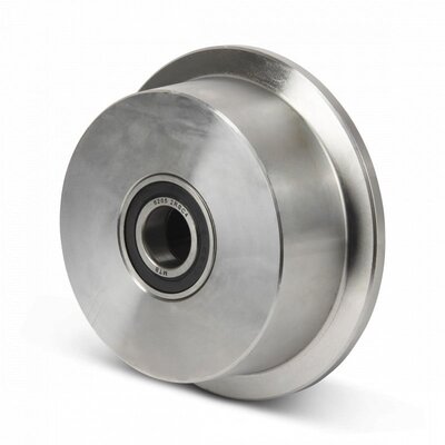 Spurkranzrad Stahl 75 mm - 800 kg