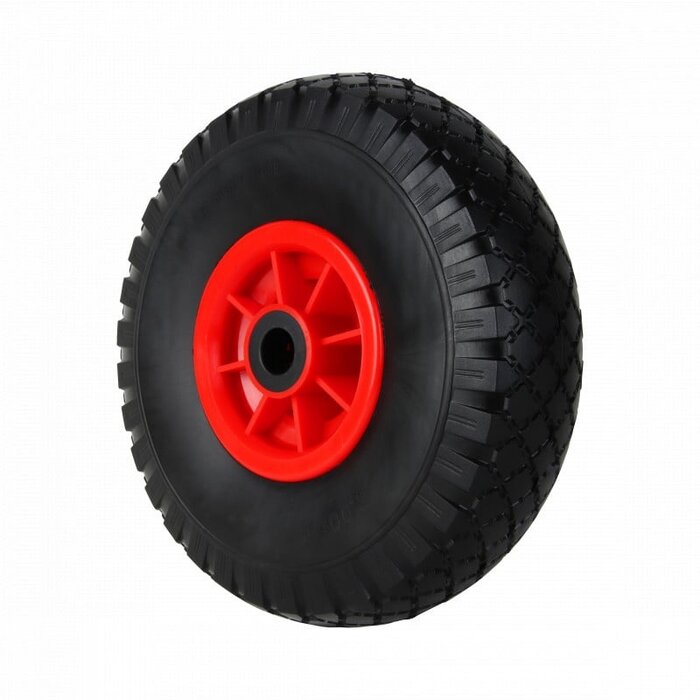 Luftbereiftes Rad 260x85 mm - Blockprofil - 130 kg