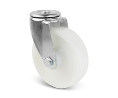 Lenkrolle aus Nylon 125 mm - 200 kg