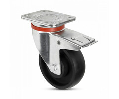 Lenkrolle aus Polyamid mit Bremse 150 mm - 800 kg