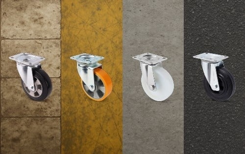 Lenkrollen und Oberflächen: Worauf ist zu achten?
