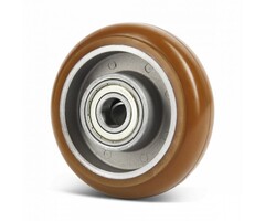 Ballige Polyurethanrad 125 mm - 310 kg