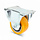 PU Bockrolle 80 mm - Kugellager - 250 kg