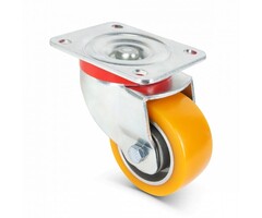 Polyurethan Schwerlast-Lenkrolle 80 mm - 250 kg