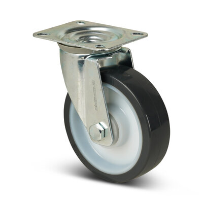 PU Lenkrolle 125 mm - kugelgelagert - 200 kg