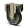ESD Edelstahl Polyurethan Bockrolle 125 mm - 200 kg