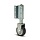Gefederte Bockrolle 50 mm - Leiterrad - 40 kg